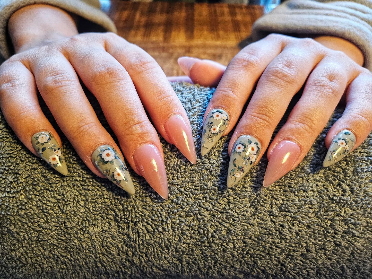 Acryl set + Nailart Afspraak