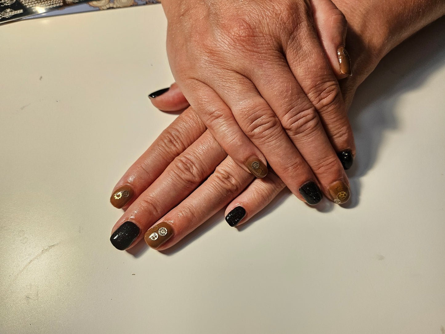 Gel set + nailart  afspraak