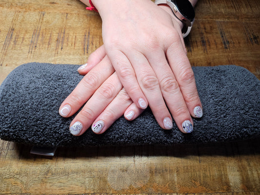 Gel set + nailart  afspraak