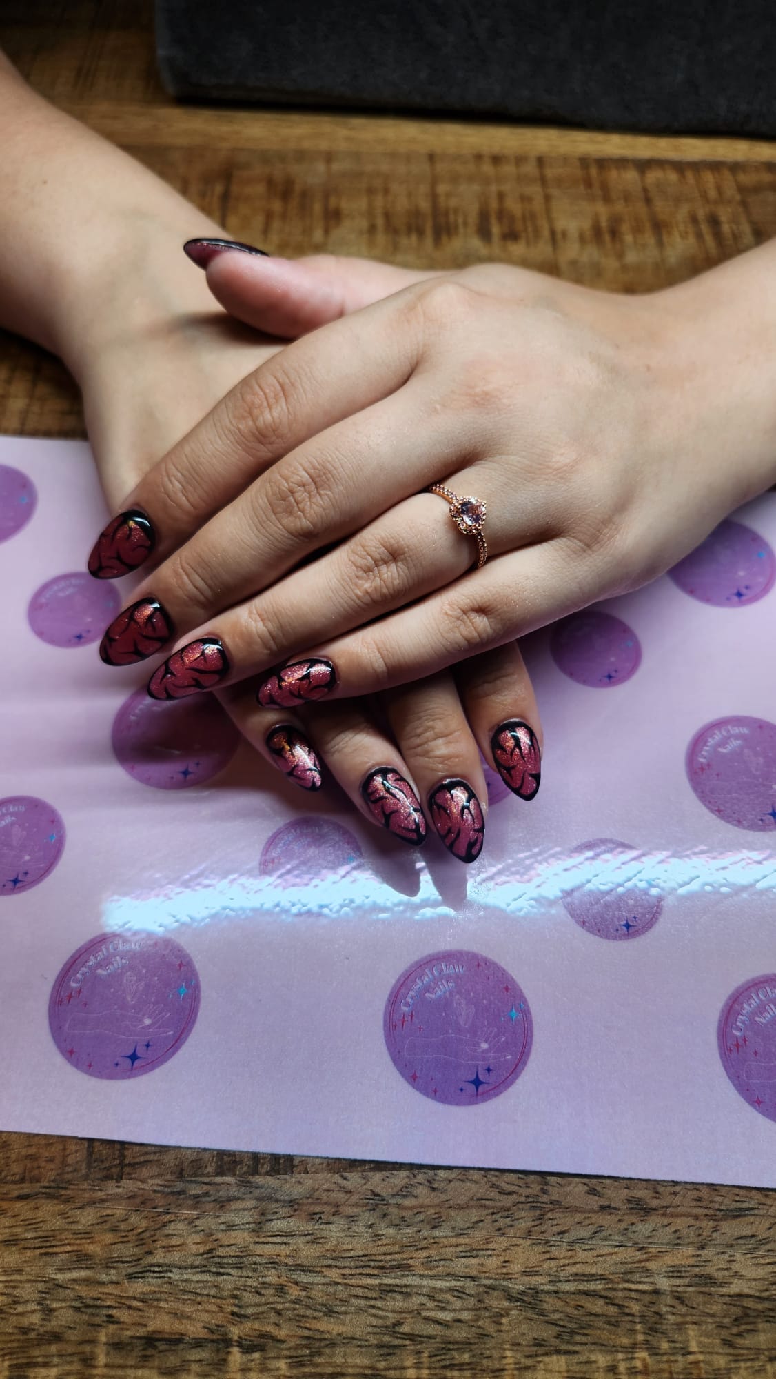 Acryl set + Nailart Afspraak